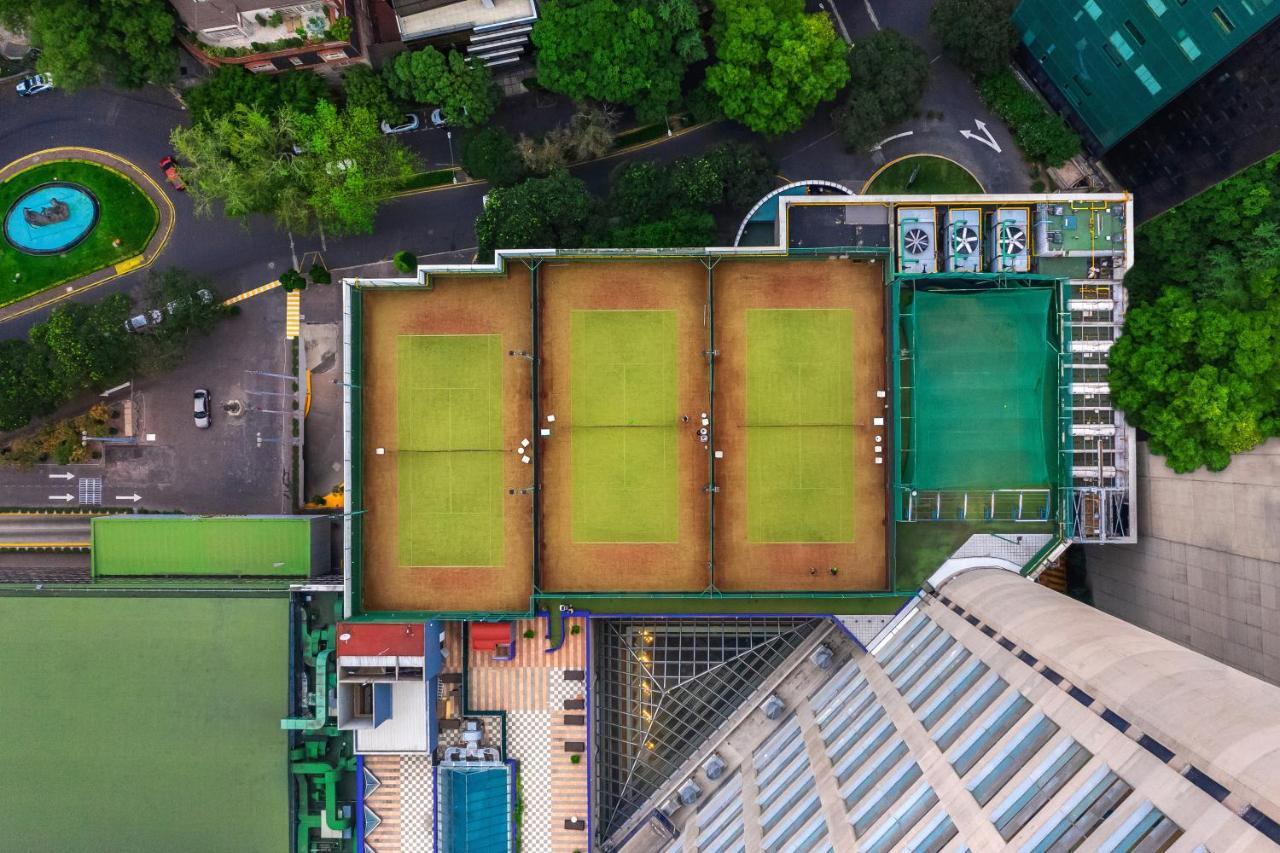 Hyatt Regency Città del Messico Esterno foto Aerial view of the tennis centre